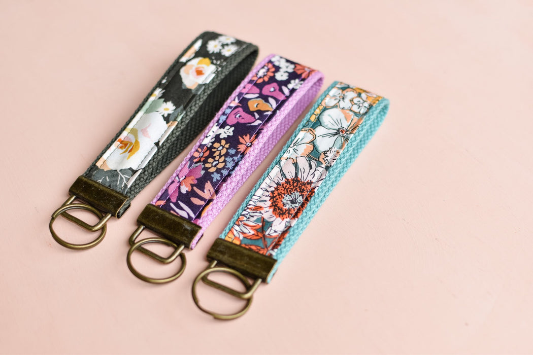 Spring Floral Key Fob Bundle