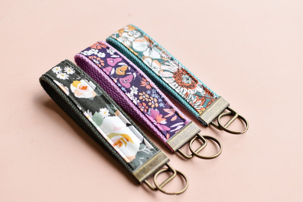 Spring Floral Key Fob Bundle